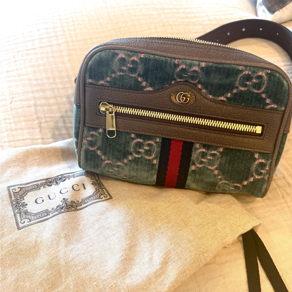 Sold - Gucci Ophidia belt/waist bag